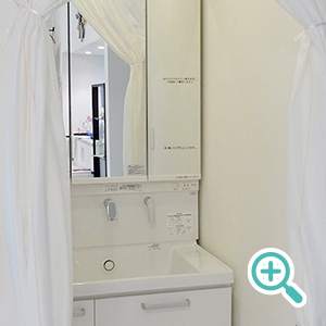 大人用ブラッシングコーナー